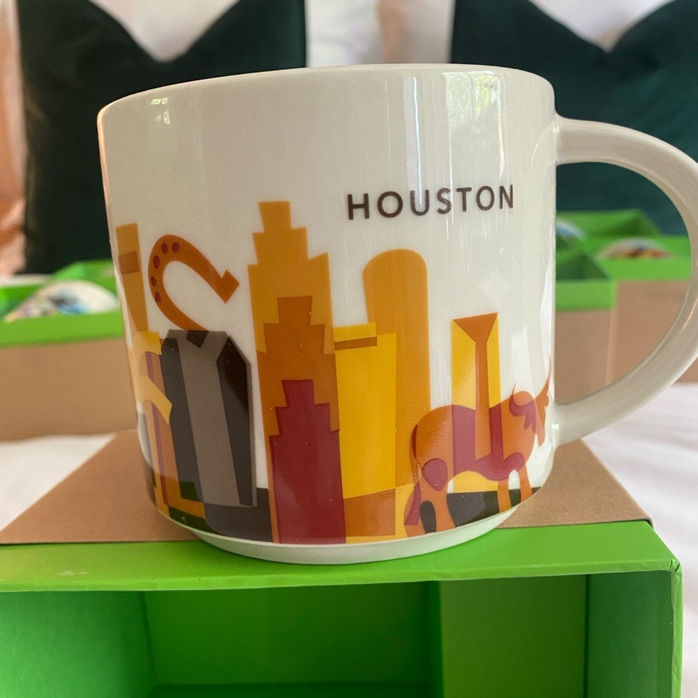 Starbucks - You Are Here Collection Houston 
New with tags